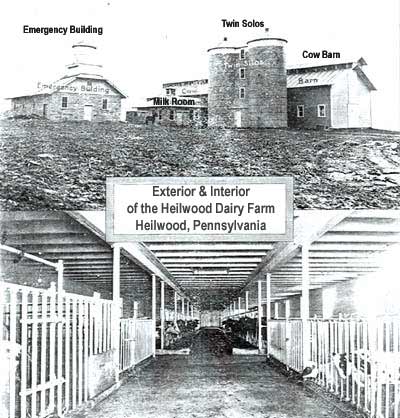 Exterior & Interior of the Heilwood Dairy Farm