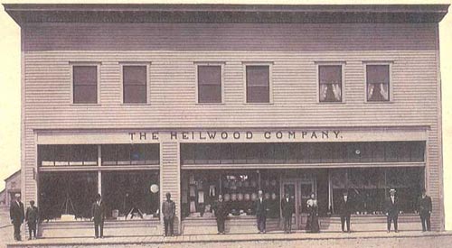 The second Heilwood Company Store, opened in 1910.