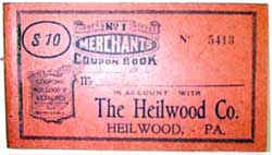 Heilwood Company Coupon Book