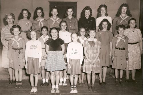 Heilwood Girl Scout Troop, 1947