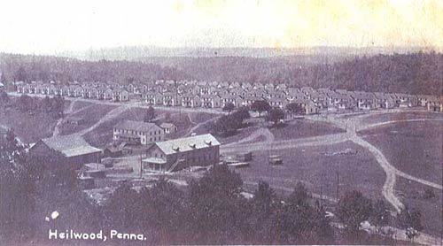 View of Heilwood, Pennsylvania, circa 1907.