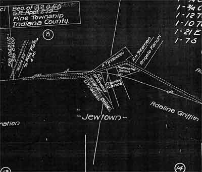 Jewtown map (circa 1928)