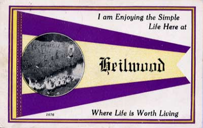 Heilwood postcard