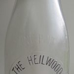 Milk bottle Heilwood Dairy Farm bottle (ca. 1919-1921)