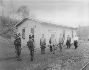 Mine rescue building (circa 1912)