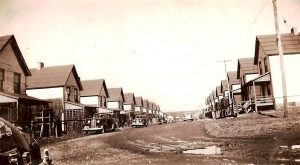 3rd Street in Heilwood, circa 1942