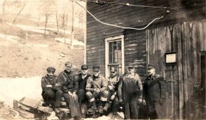 Workers at the car repair shop in Heilwood