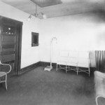 Interior view of the doctor's office.