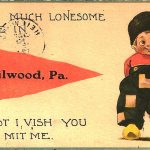 Heilwood "Dutch boy" postcard, 1913